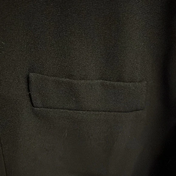 Sonia Rykiel V-neck Button Down Black Button Detail Blazer Women Size 44